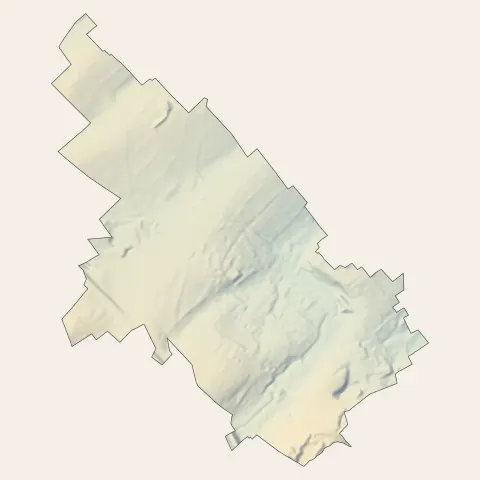 Angres : relief