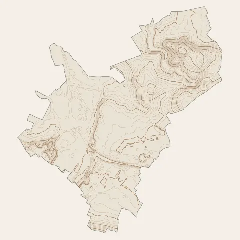 Arques : courbes de niveau