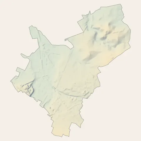 Arques : relief