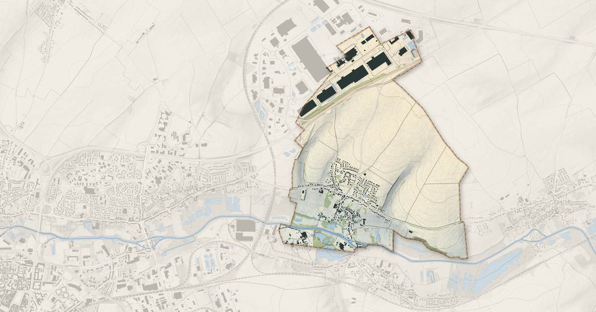 Portrait cartographique de Athies : relief, eau, forêts, bâti et voies, calculés à partir des données de l'IGN