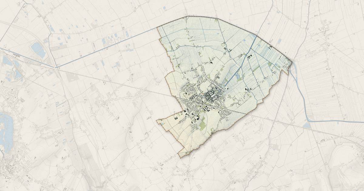 Portrait cartographique de Audruicq : relief, eau, forêts, bâti et voies, calculés à partir des données de l'IGN