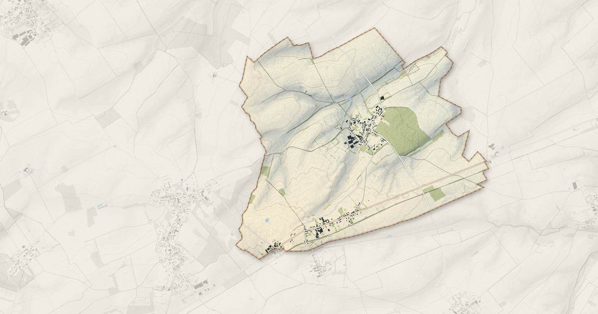 Portrait cartographique de Bavincourt : relief, eau, forêts, bâti et voies, calculés à partir des données de l'IGN