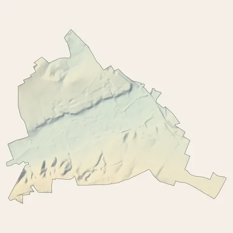 Blendecques : relief