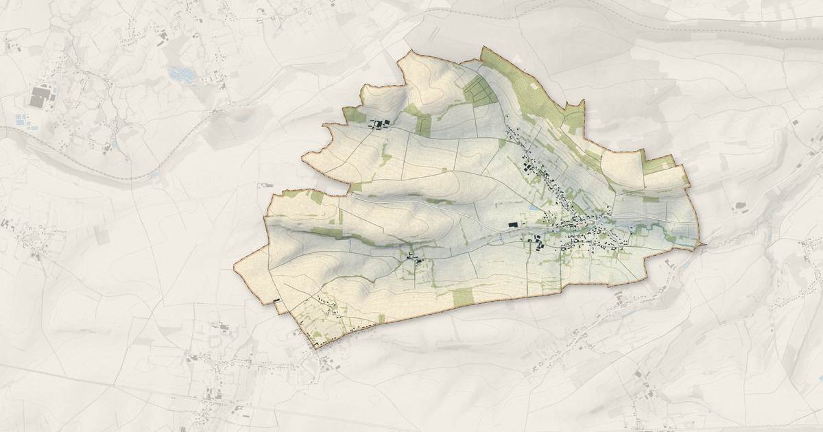 Portrait cartographique de Bléquin : relief, eau, forêts, bâti et voies, calculés à partir des données de l'IGN