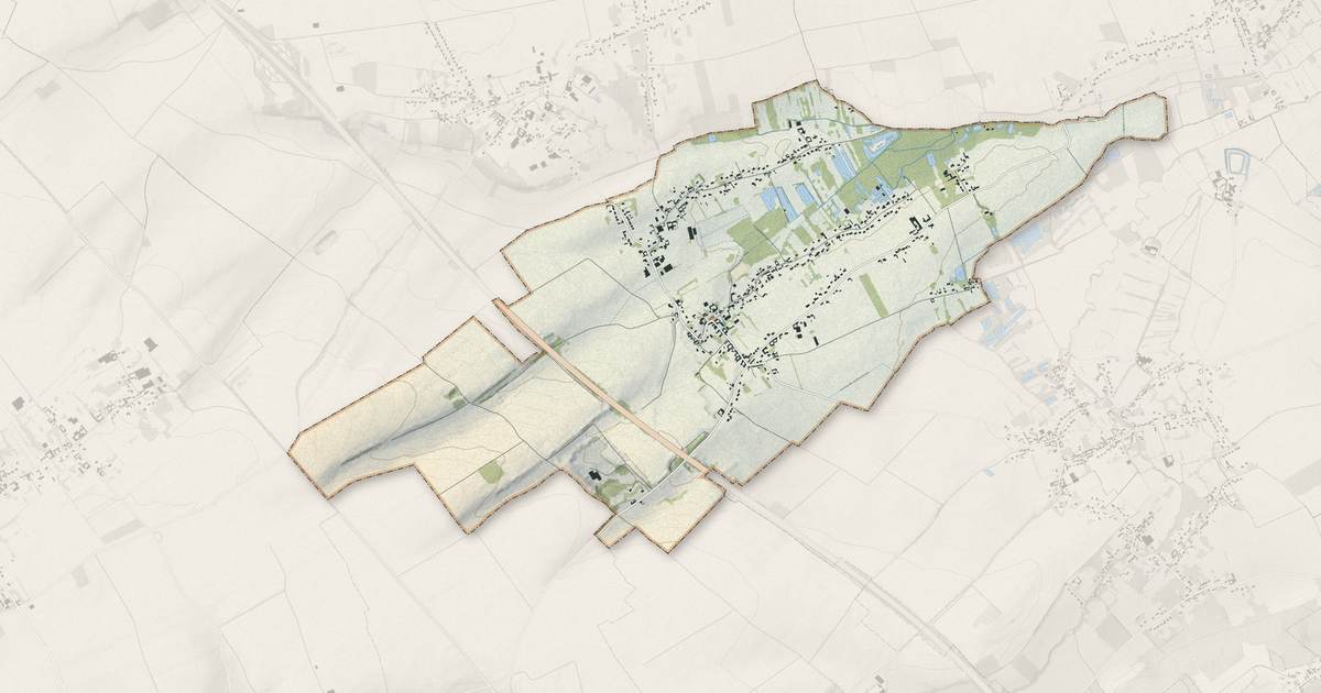 Portrait cartographique de Blessy : relief, eau, forêts, bâti et voies, calculés à partir des données de l'IGN