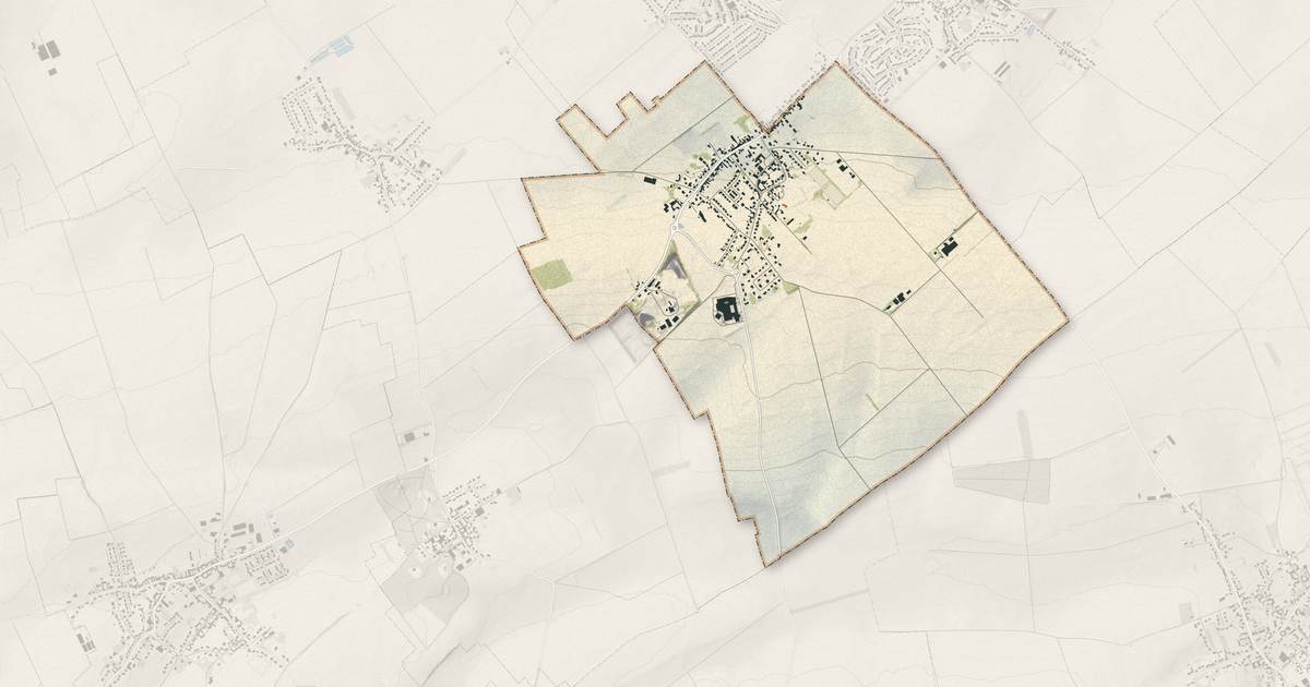 Portrait cartographique de Bois-Bernard : relief, eau, forêts, bâti et voies, calculés à partir des données de l'IGN