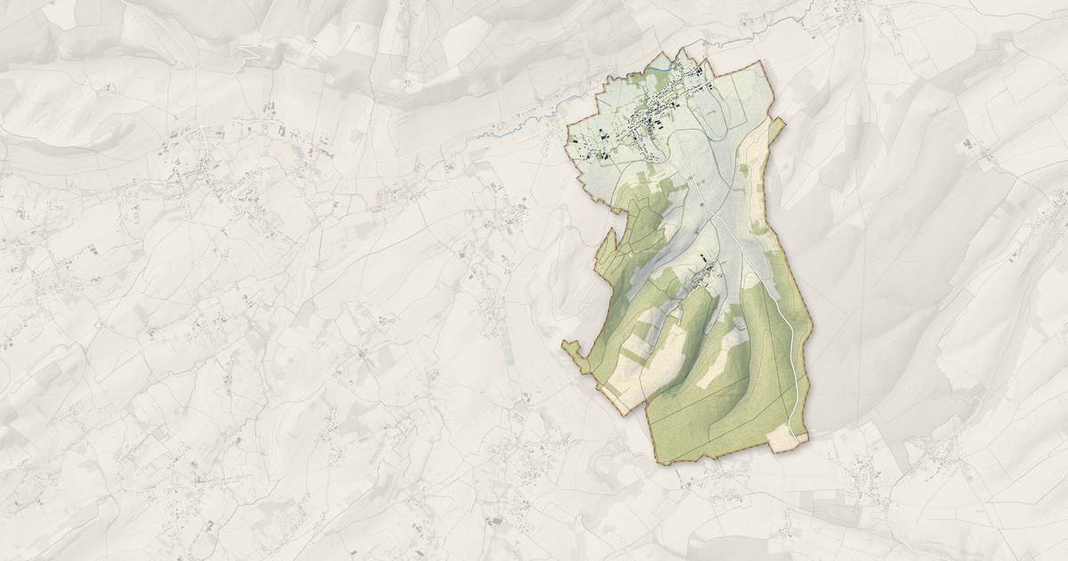 Portrait cartographique de Bonningues-lès-Ardres : relief, eau, forêts, bâti et voies, calculés à partir des données de l'IGN