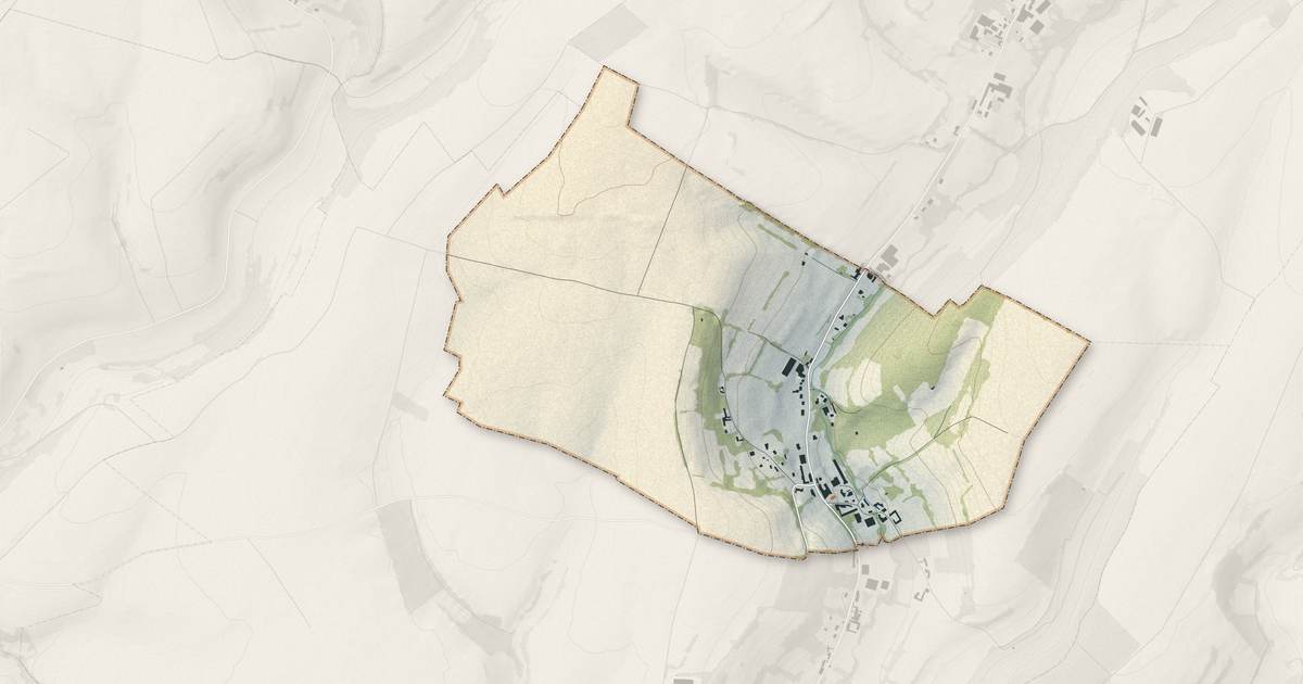 Portrait cartographique de Boubers-lès-Hesmond : relief, eau, forêts, bâti et voies, calculés à partir des données de l'IGN