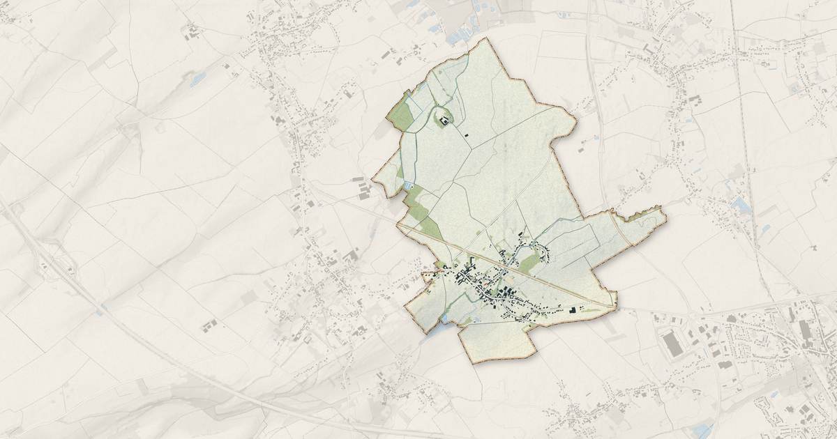 Portrait cartographique de Bourecq : relief, eau, forêts, bâti et voies, calculés à partir des données de l'IGN