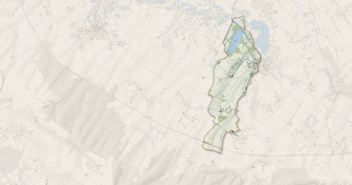 Portrait cartographique de Brêmes : relief, eau, forêts, bâti et voies, calculés à partir des données de l'IGN