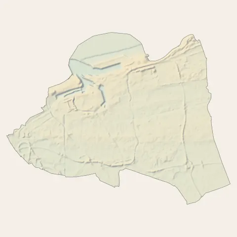 Calais : relief