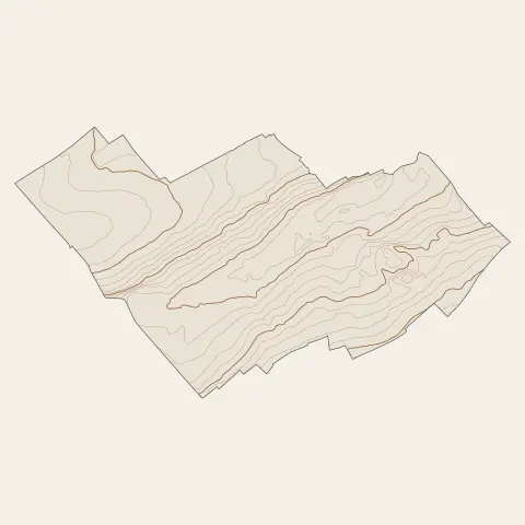 Calonne-Ricouart : courbes de niveau