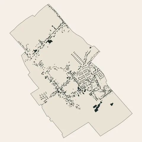 Cauchy-à-la-Tour : bâti