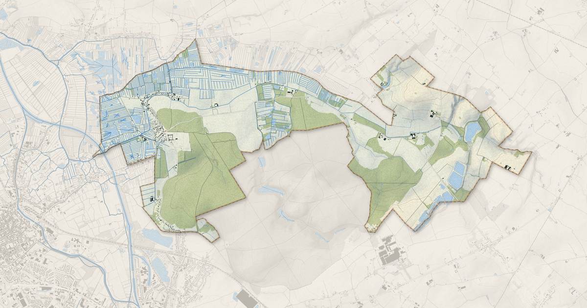 Portrait cartographique de Clairmarais : relief, eau, forêts, bâti et voies, calculés à partir des données de l'IGN