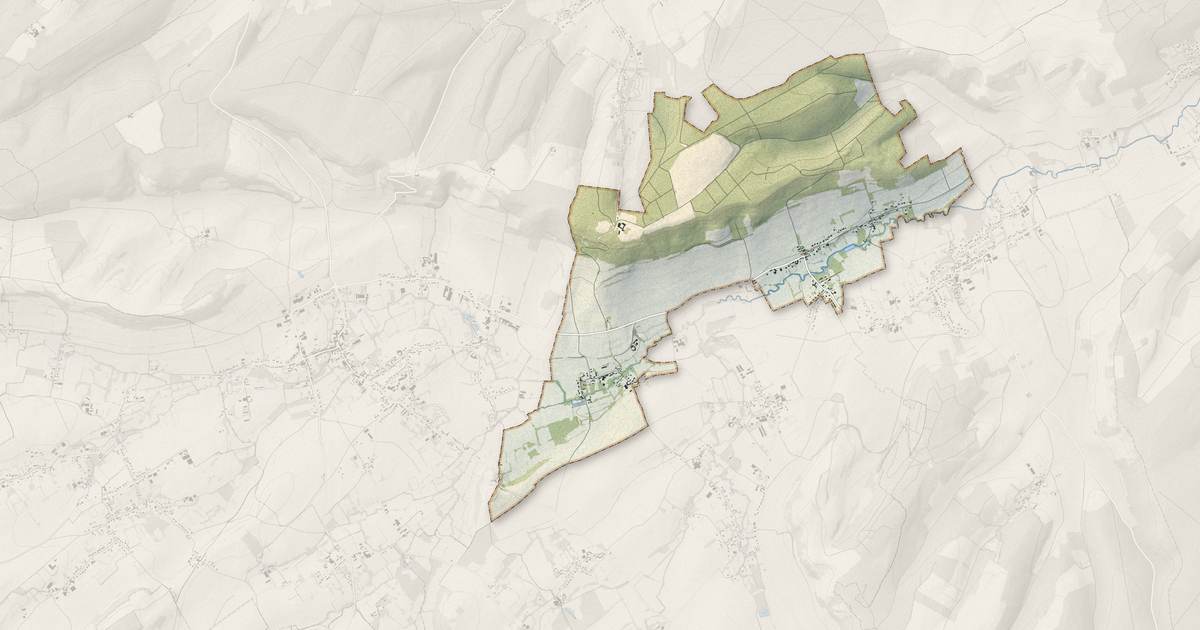 Portrait cartographique de Clerques : relief, eau, forêts, bâti et voies, calculés à partir des données de l'IGN