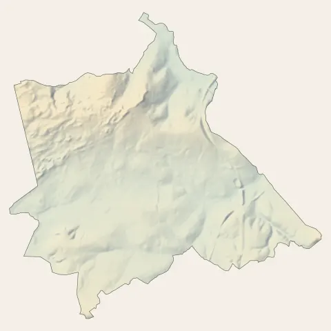 Condette : relief