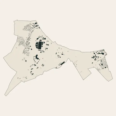 Coquelles : bâti