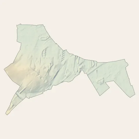 Coquelles : relief