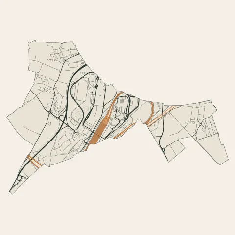 Coquelles : voies