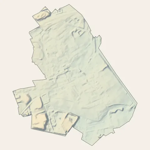Corbehem : relief