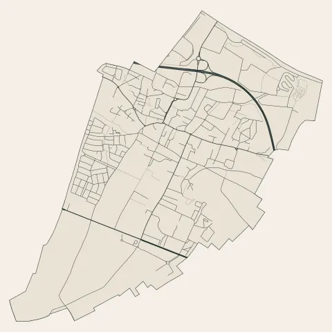 Courcelles-lès-Lens : voies