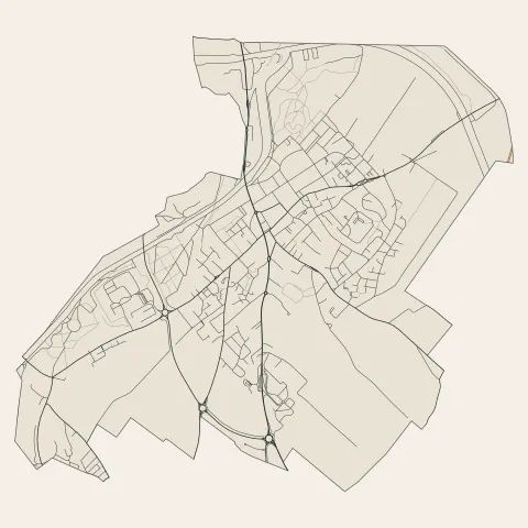 Courrières : voies