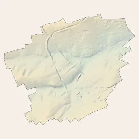 Dainville : relief