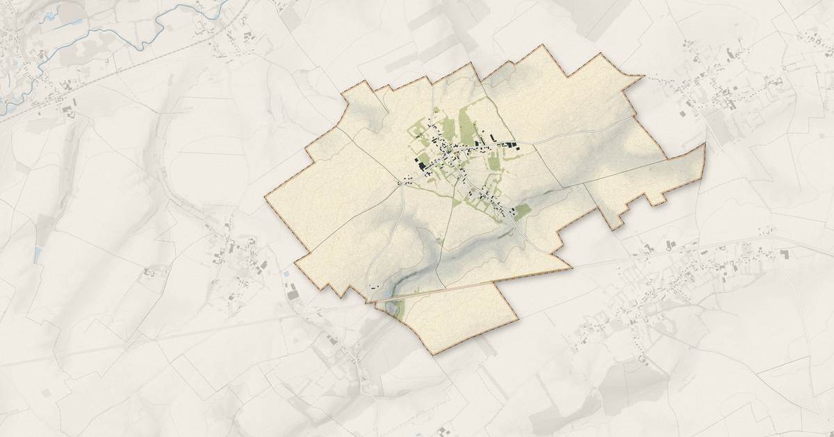 Portrait cartographique de Éclimeux : relief, eau, forêts, bâti et voies, calculés à partir des données de l'IGN