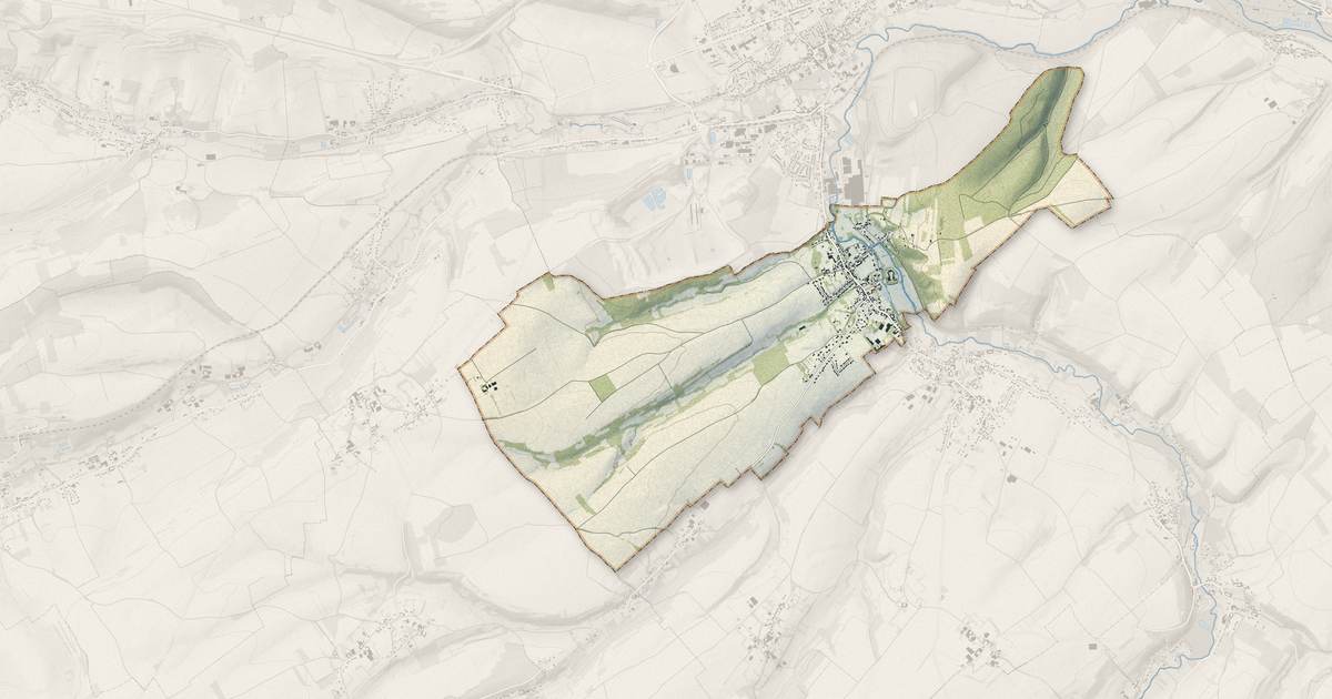 Portrait cartographique de Elnes : relief, eau, forêts, bâti et voies, calculés à partir des données de l'IGN