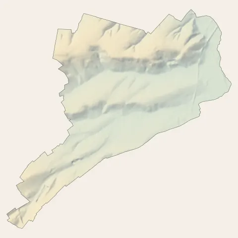 Éperlecques : relief
