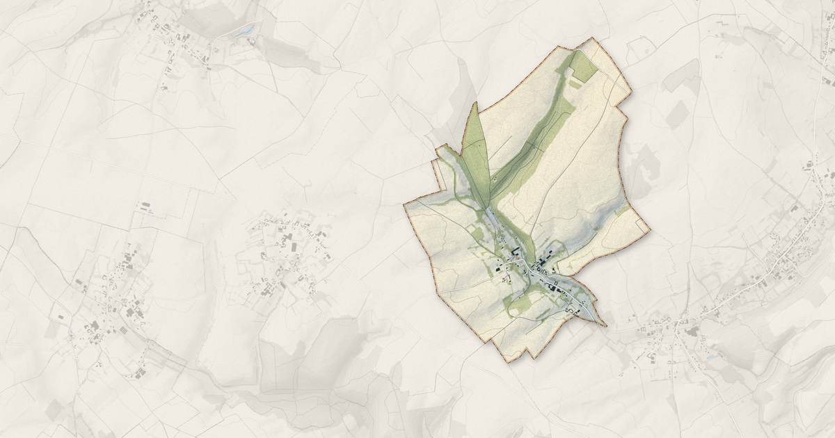 Portrait cartographique de Équirre : relief, eau, forêts, bâti et voies, calculés à partir des données de l'IGN