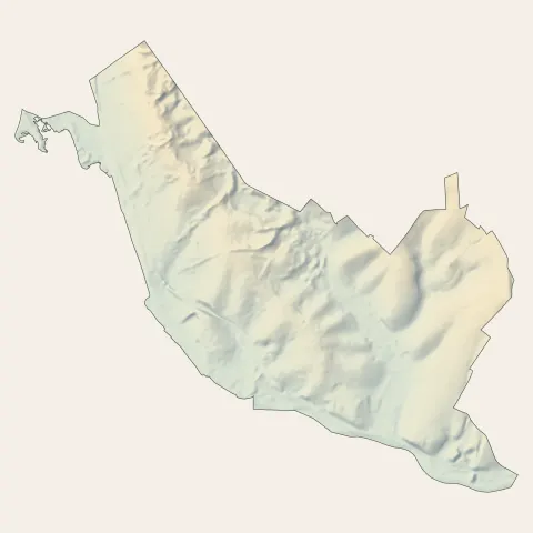 Étaples : relief