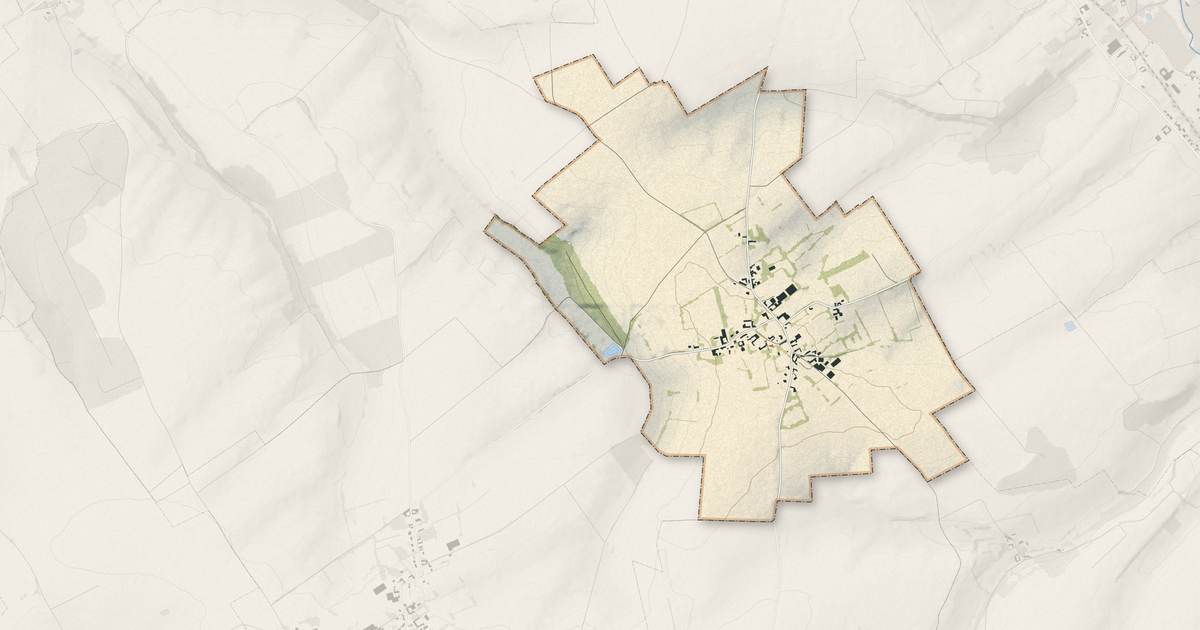 Portrait cartographique de Fleury : relief, eau, forêts, bâti et voies, calculés à partir des données de l'IGN