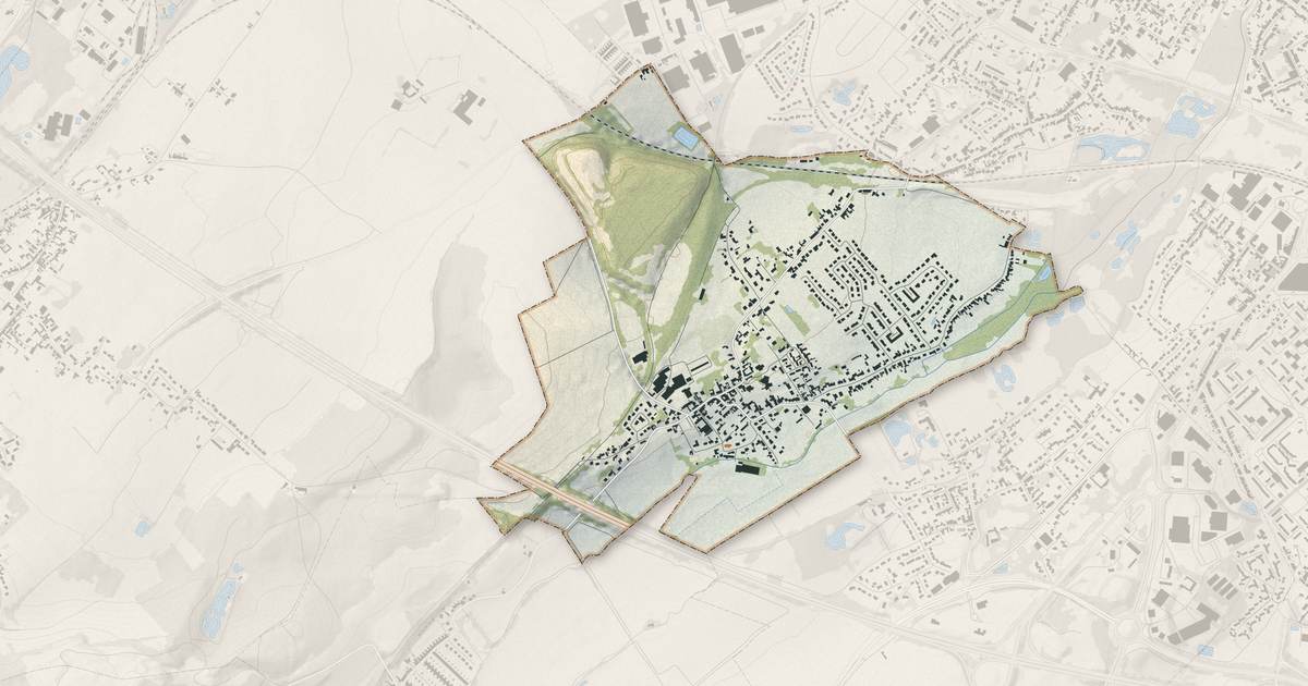 Portrait cartographique de Fouquereuil : relief, eau, forêts, bâti et voies, calculés à partir des données de l'IGN