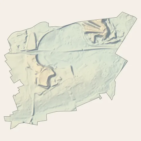 Fouquières-lès-Lens : relief