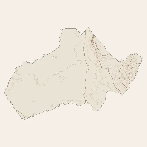 Gonnehem : courbes de niveau