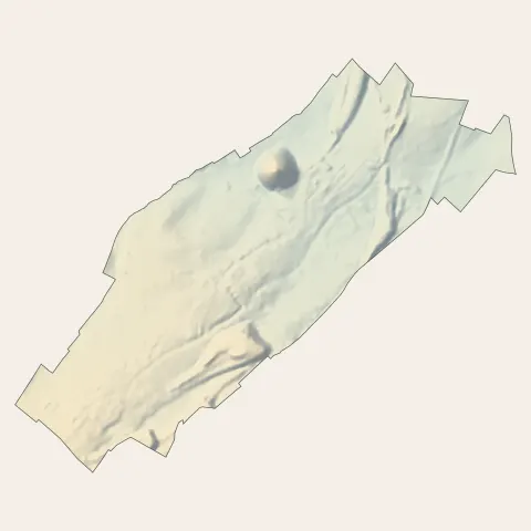 Haillicourt : relief