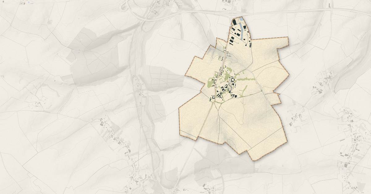 Portrait cartographique de Herlin-le-Sec : relief, eau, forêts, bâti et voies, calculés à partir des données de l'IGN