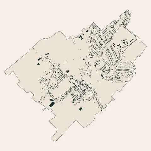 Houdain : bâti