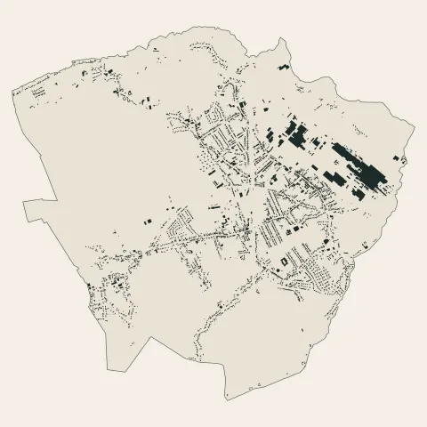 Isbergues : bâti