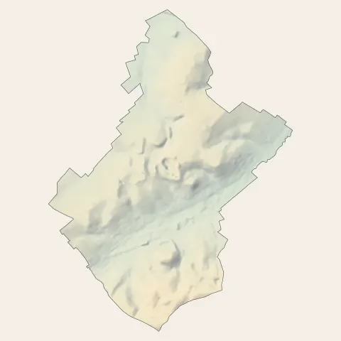 Lapugnoy : relief