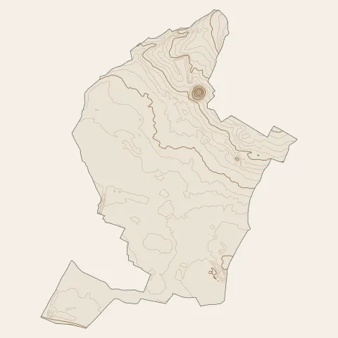 Leforest : courbes de niveau