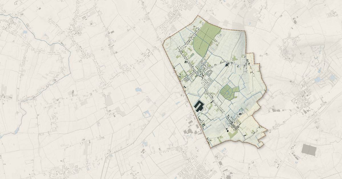 Portrait cartographique de Lorgies : relief, eau, forêts, bâti et voies, calculés à partir des données de l'IGN