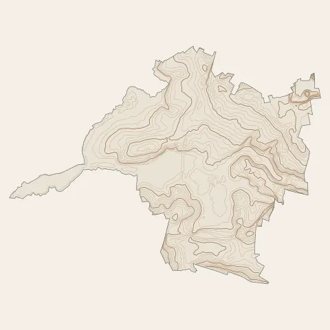Marquise : courbes de niveau
