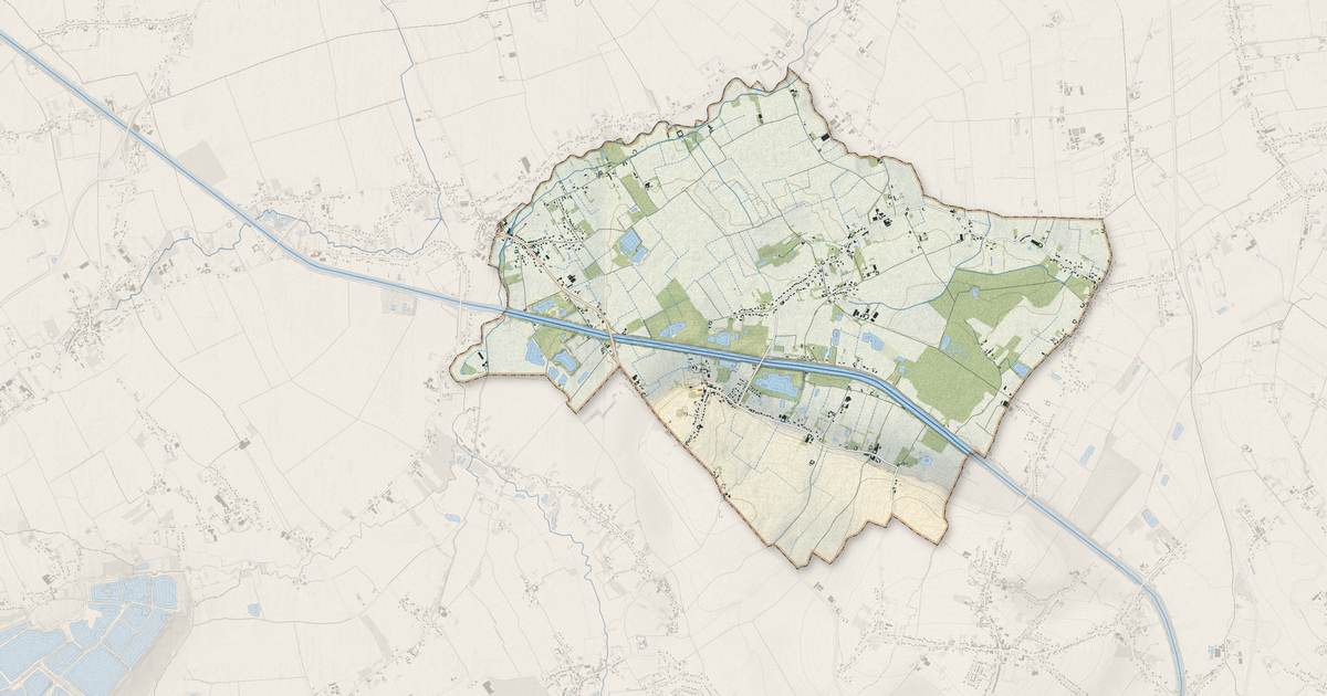 Portrait cartographique de Mont-Bernanchon : relief, eau, forêts, bâti et voies, calculés à partir des données de l'IGN