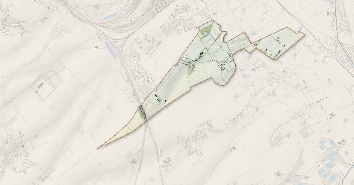 Portrait cartographique de Nielles-lès-Calais : relief, eau, forêts, bâti et voies, calculés à partir des données de l'IGN