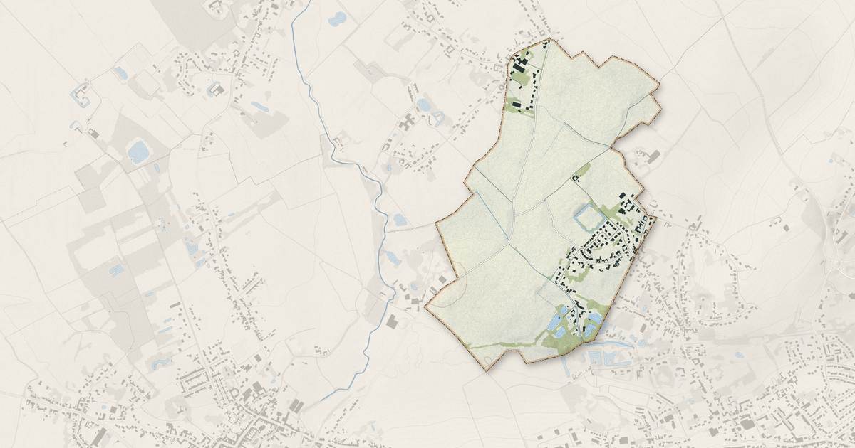Portrait cartographique de Oblinghem : relief, eau, forêts, bâti et voies, calculés à partir des données de l'IGN