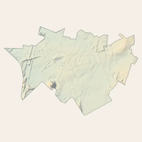 Oignies : relief