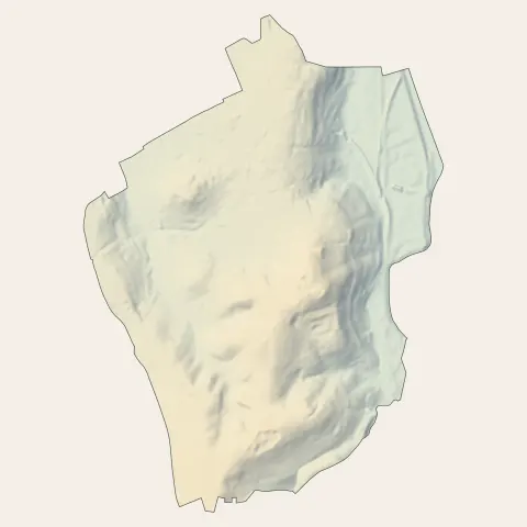 Outreau : relief