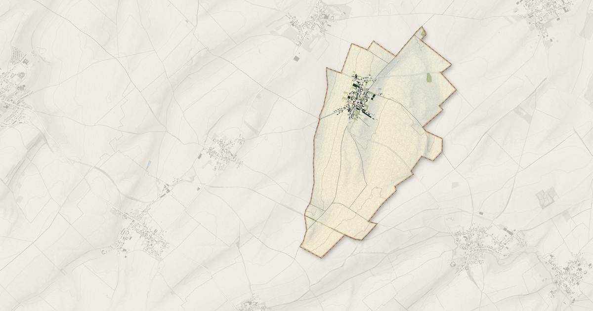 Portrait cartographique de Riencourt-lès-Cagnicourt : relief, eau, forêts, bâti et voies, calculés à partir des données de l'IGN